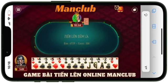 Lý do nên chọn chơi Tiến Lên Miền Nam tại Manclub